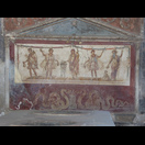 Ein Fresco in einem antiken Imbiss